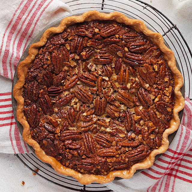 Pecan pie with Karo